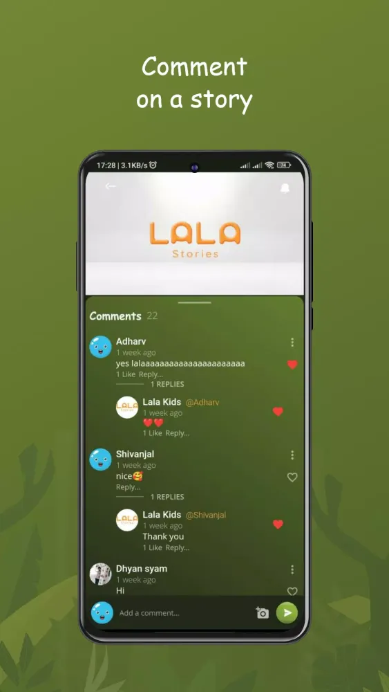 Lala Stories應用截圖