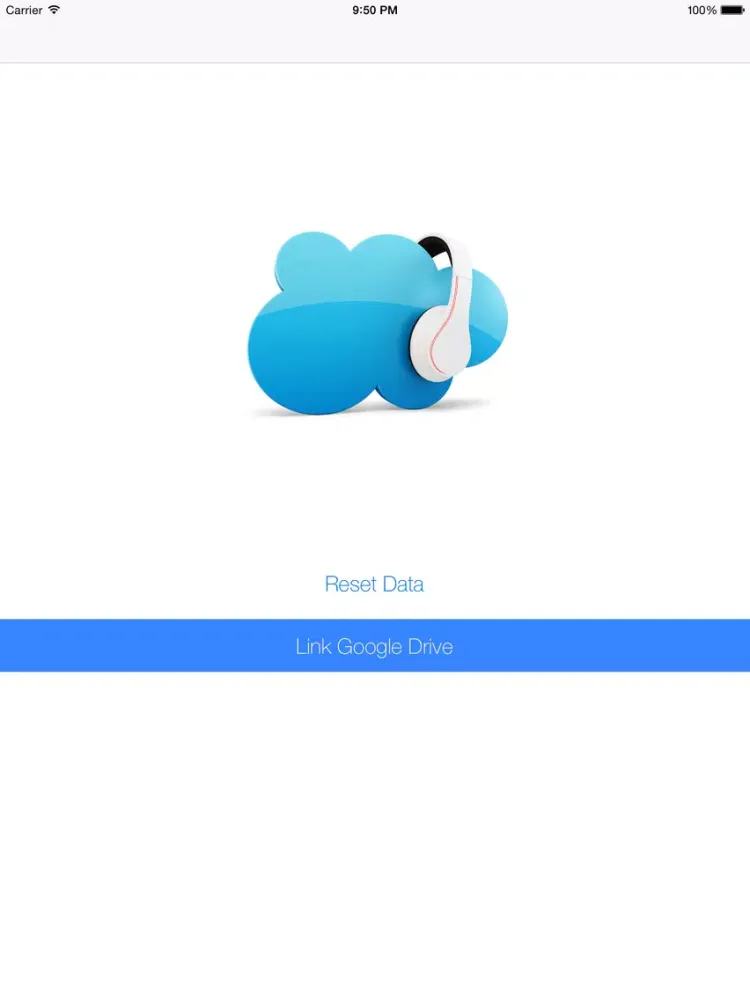 Zrzuty ekranu GTunes - Music Player for Google Drive iPad 