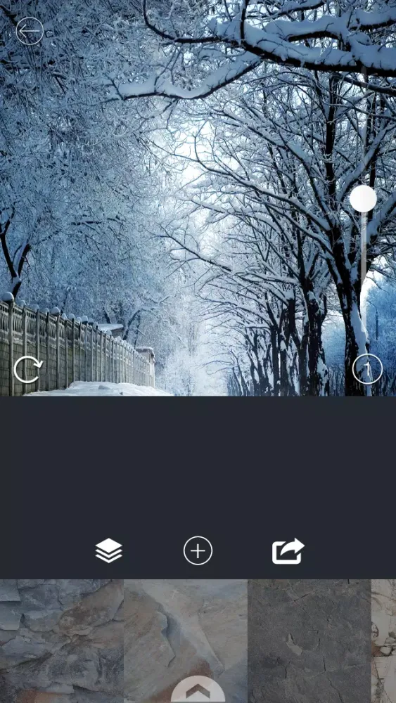 Tangkapan skrin MixCam – Apply cool textures over your photos