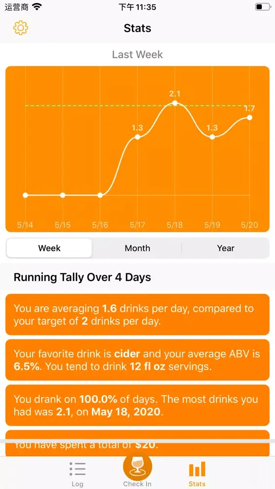 Captures d'écran de Healthy Drinking Tracker