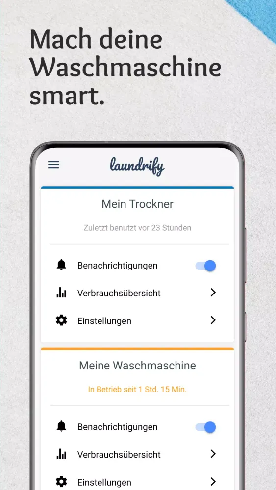 laundrify 스크린샷