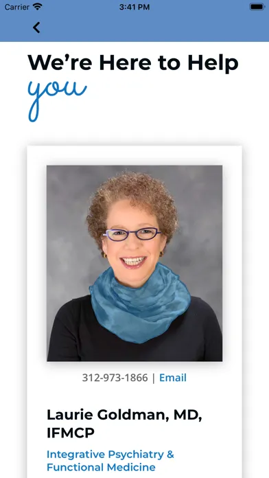 Laurie Goldman MD Screenshots