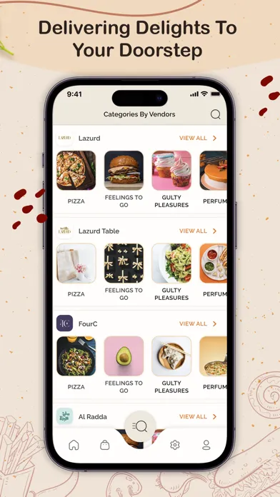 Lazurd App Screenshots