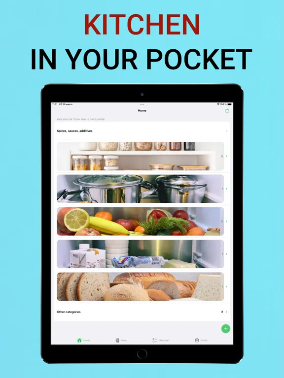 Leaf-Menu: Free Meal Plan AI iPad  سکرین شاٹس