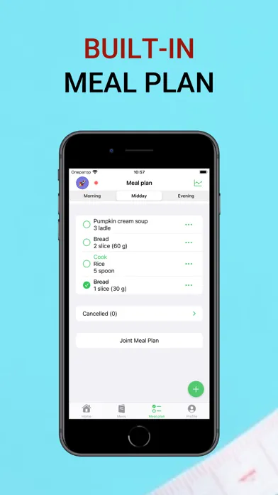 Leaf-Menu: Free Meal Plan AI سکرین شاٹس
