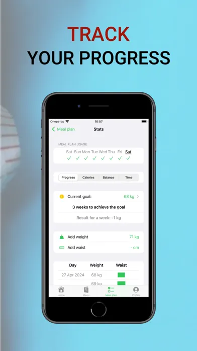 Leaf-Menu: Free Meal Plan AI سکرین شاٹس