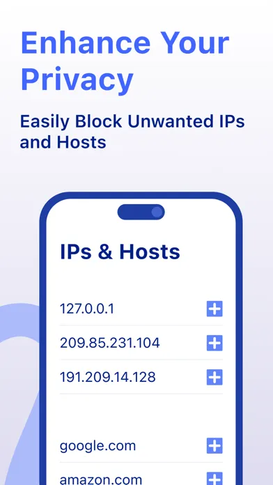LetMeBe: Block Apps, IPs/Hosts স্ক্রিনশট