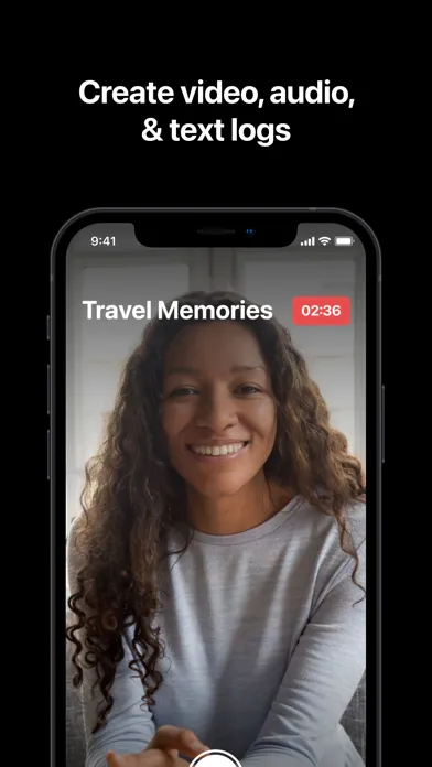 Capturas de tela do LifeLogs - Tell your story
