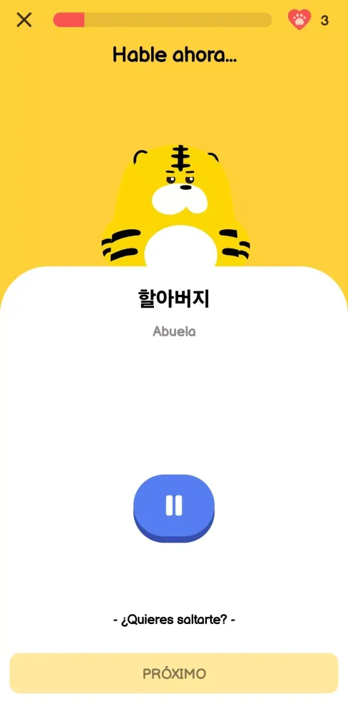 Tangkapan layar LingoPets