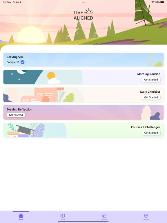 Live Aligned iPad  Screenshots