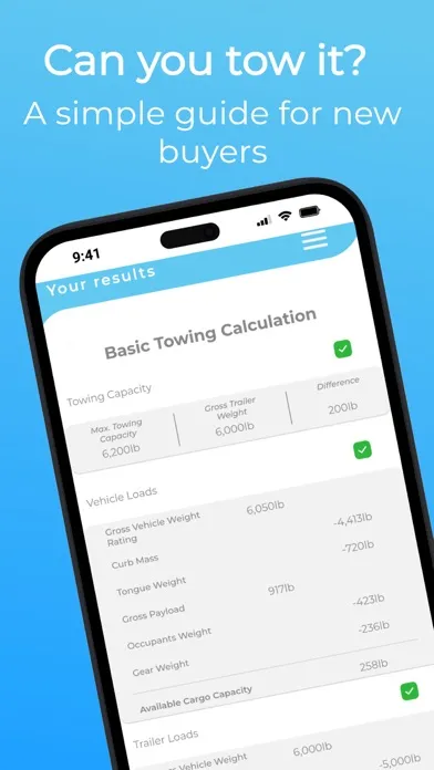 LoadMate Travel Trailer Towing スクリーンショット