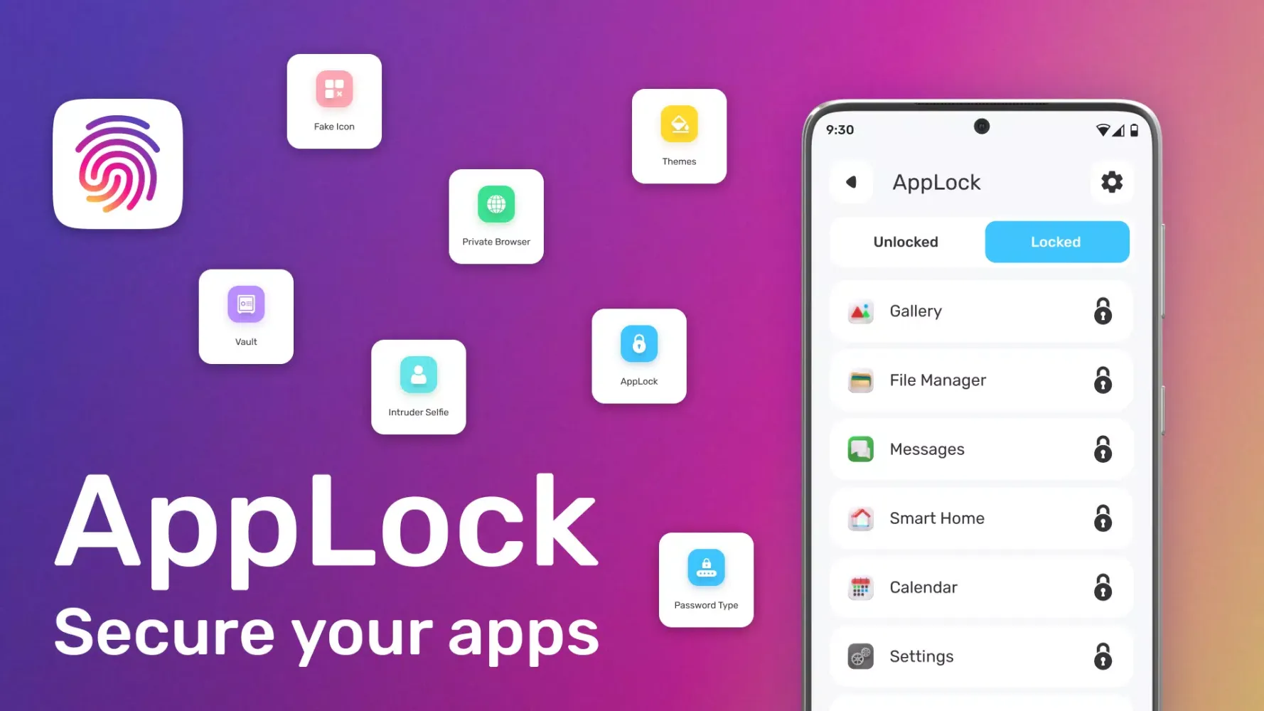 AppLock Screenshots
