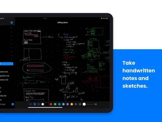 Lockbook iPad Screenshots