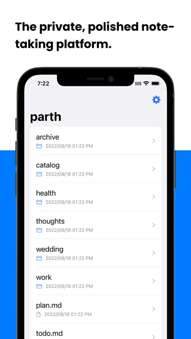 Lockbook Screenshots
