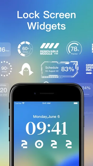 AnyWidget: Lock Screen Widgets应用截图