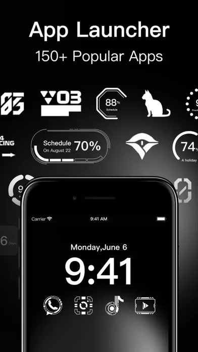 AnyWidget: Lock Screen Widgets应用截图