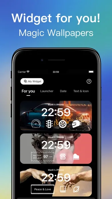AnyWidget: Lock Screen Widgets应用截图