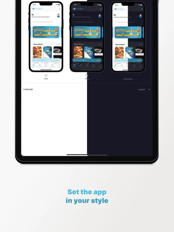 Lontara - Read Books & Novels iPad  Screenshots