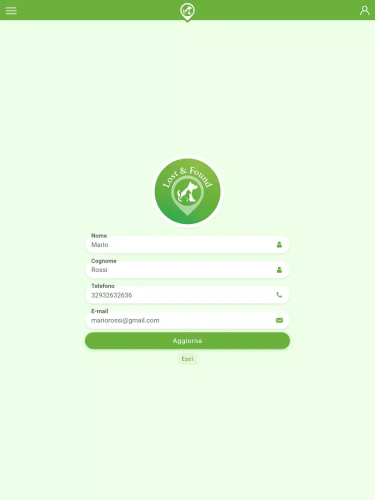Lost&Found iPad 應用截圖