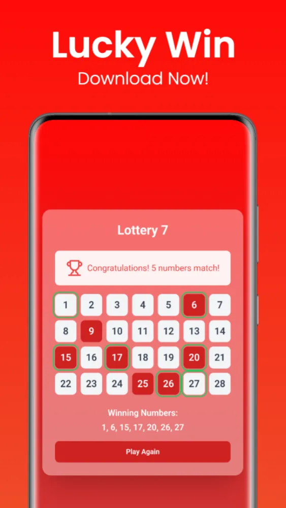Lottery 7 Screenshots