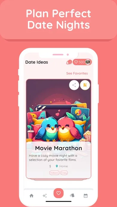 Скриншоты 4Lovebirds: Relationship app