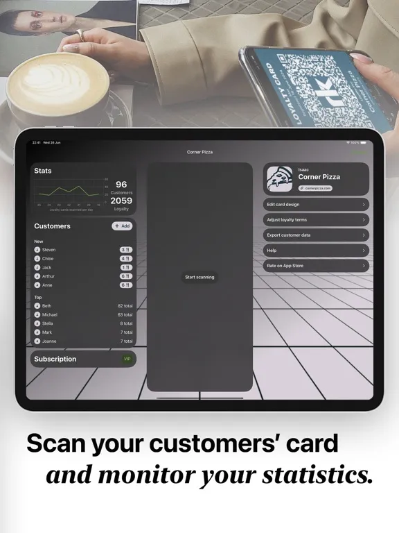 Loyalty Pro iPad  سکرین شاٹس