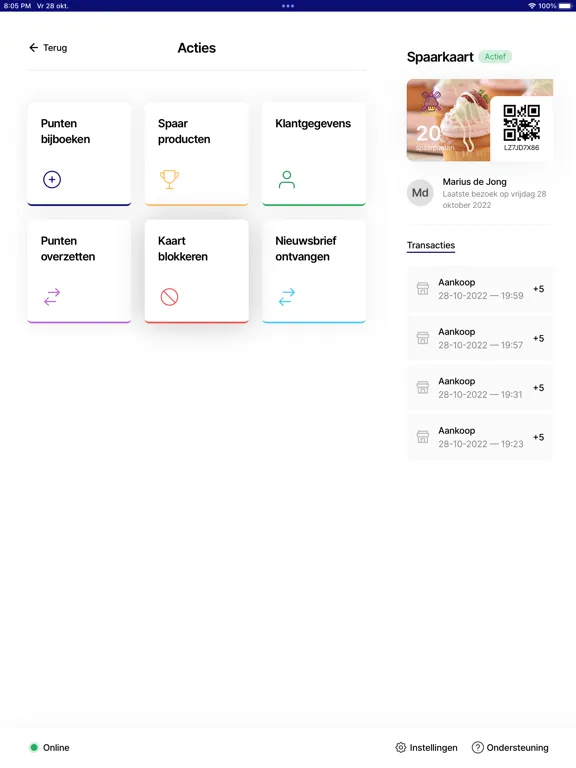 Loyko Zakelijk iPad  Screenshots