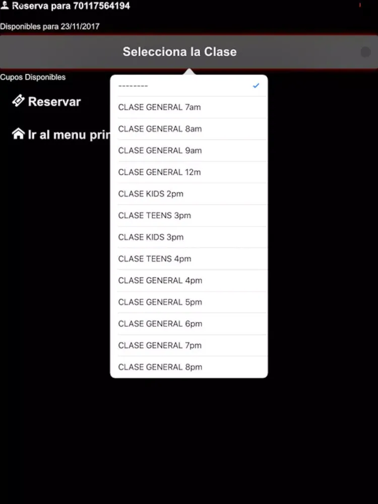 Tangkapan skrin Ludus Box Crossfit iPad 