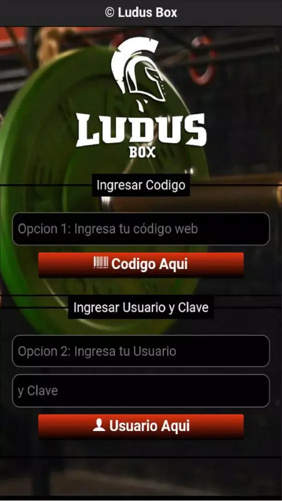 Tangkapan skrin Ludus Box Crossfit