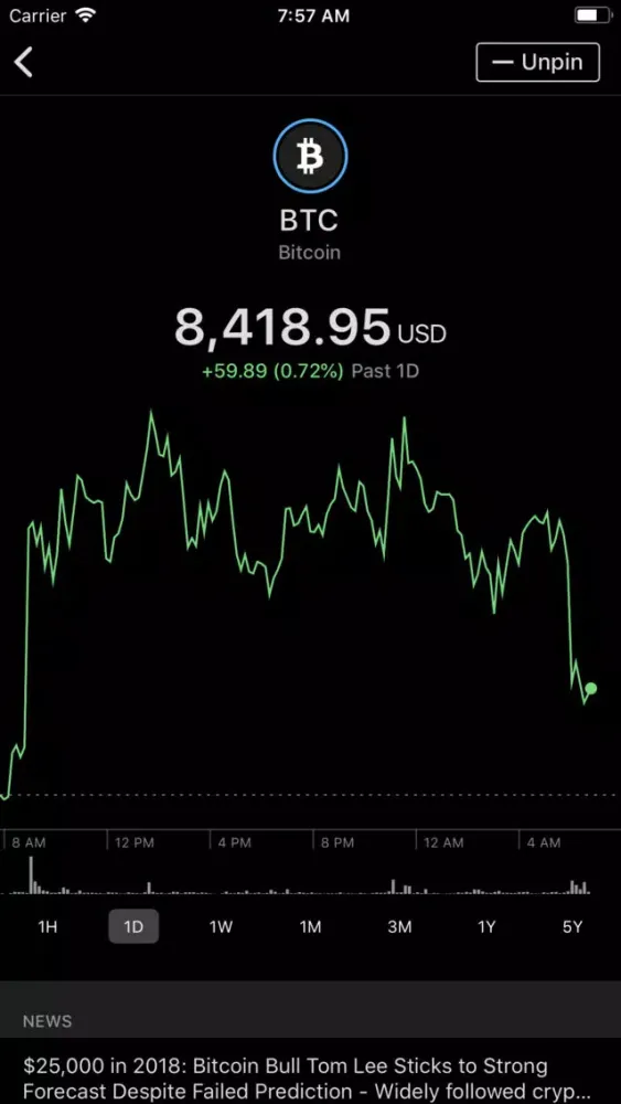 تصاویر Lumina — Crypto Portfolio App