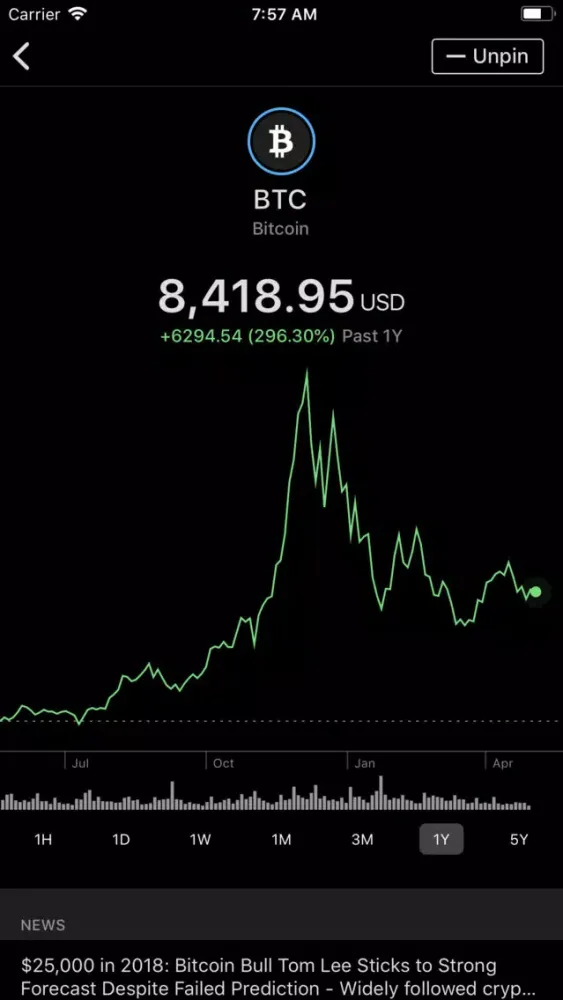 تصاویر Lumina — Crypto Portfolio App