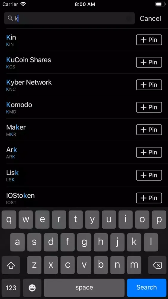 تصاویر Lumina — Crypto Portfolio App