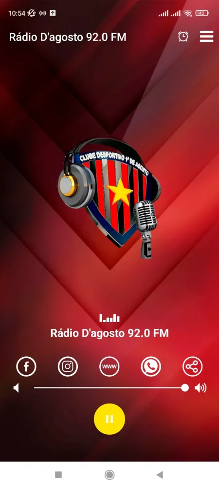 Rádio D'agosto 92.0 FM Screenshots