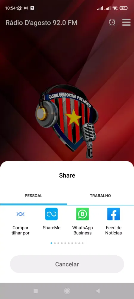 Rádio D'agosto 92.0 FM Screenshots