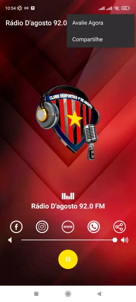 Rádio D'agosto 92.0 FM Screenshots