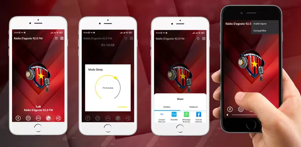 Rádio D'agosto 92.0 FM Screenshots