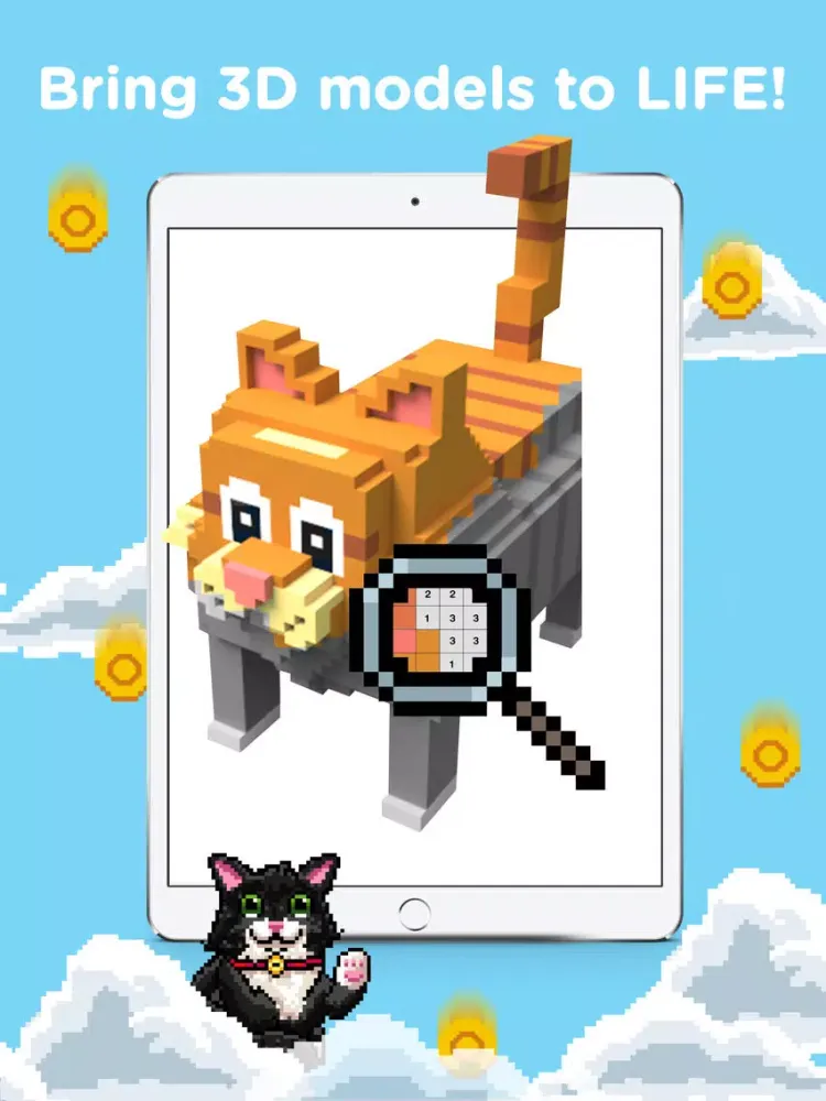 Capturas de tela do Super Pixel: Color by Number iPad 