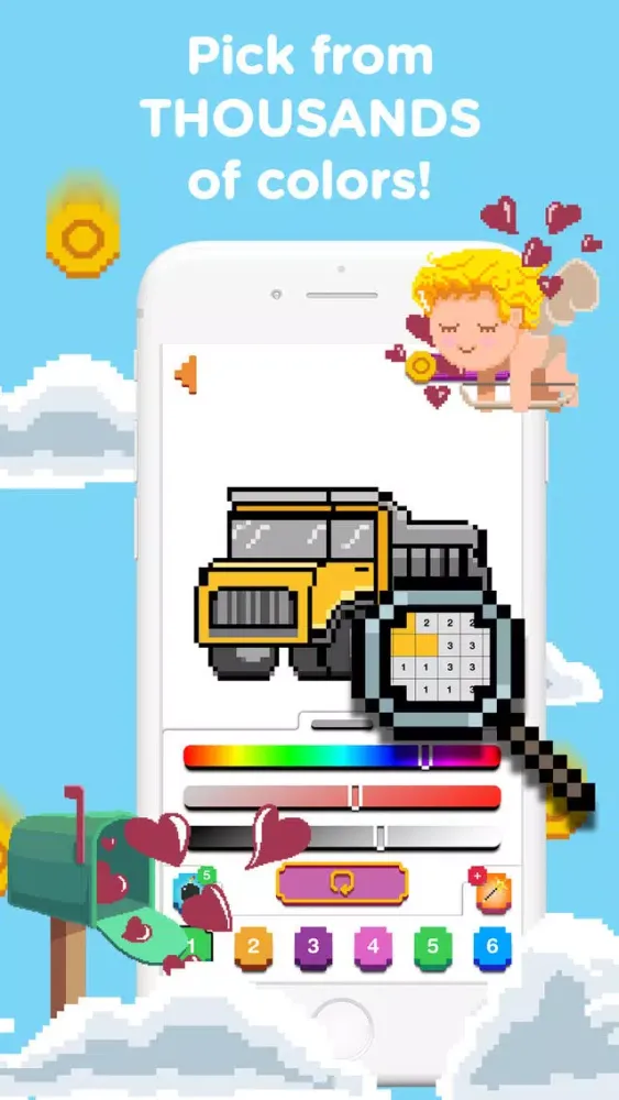 Capturas de tela do Super Pixel: Color by Number