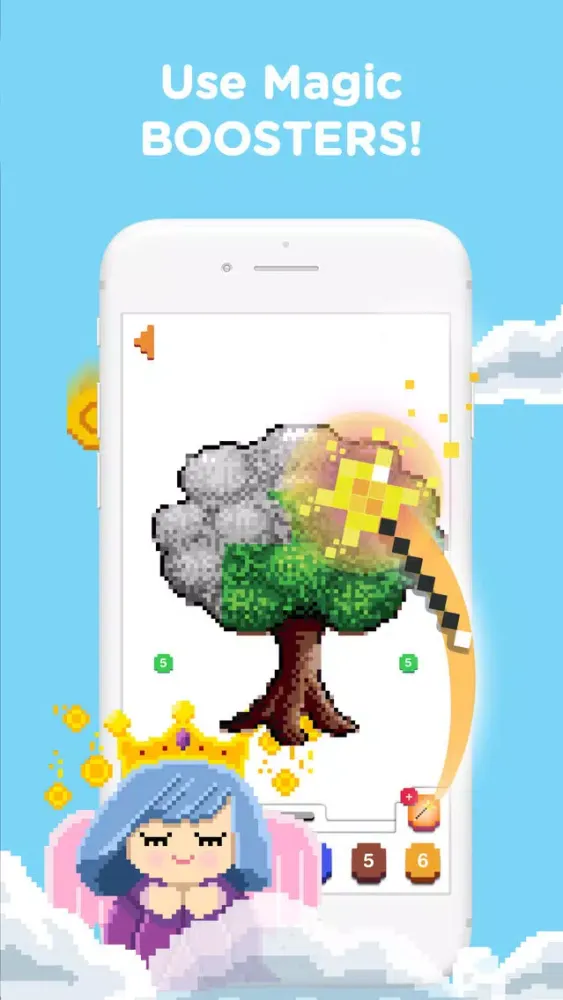 Capturas de tela do Super Pixel: Color by Number