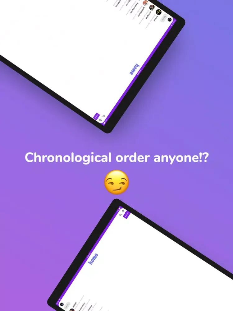 h - Chronological Post & Story iPad  Ekran Görüntüleri