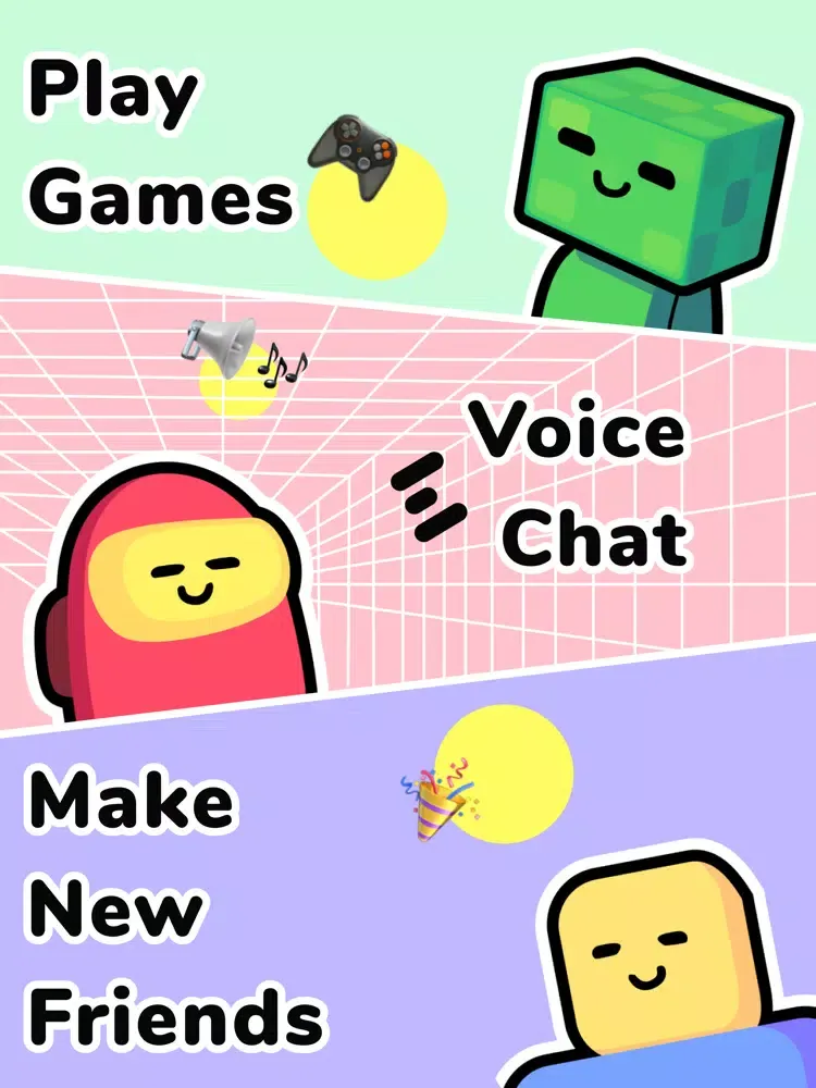 Скриншоты Houseparty HMU: Roblox Discord iPad 
