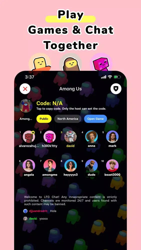 Скриншоты Houseparty HMU: Roblox Discord