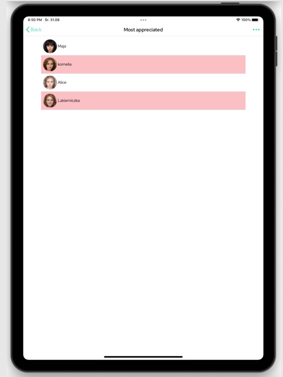 MakeMeUp iPad  Screenshots