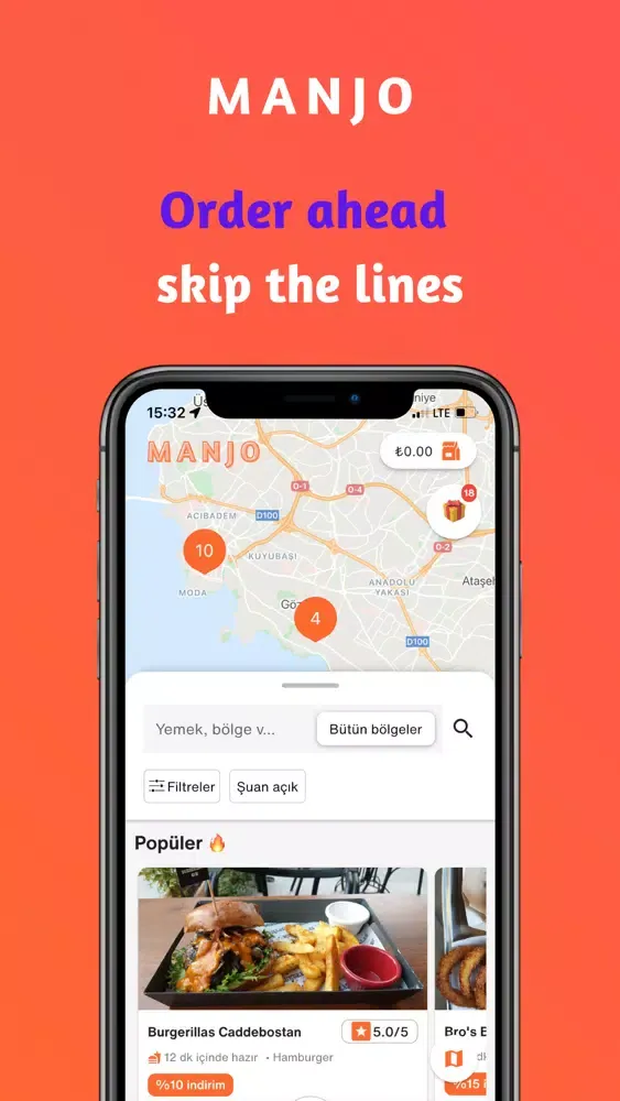 Manjo: Takeout at Restaurants應用截圖