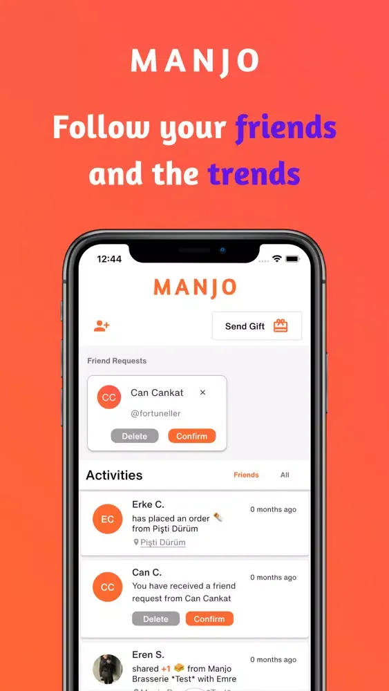 Manjo: Takeout at Restaurants應用截圖