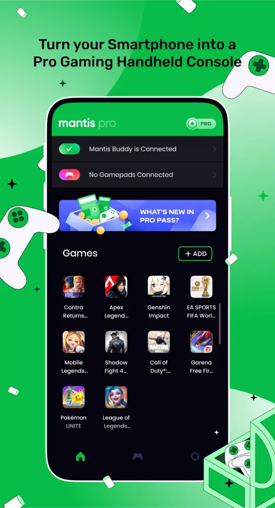 Mantis Gamepad Pro Beta Screenshots