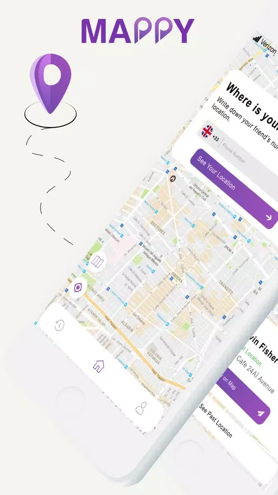 ภาพหน้าจอของ Mappy Family & Friends Tracker
