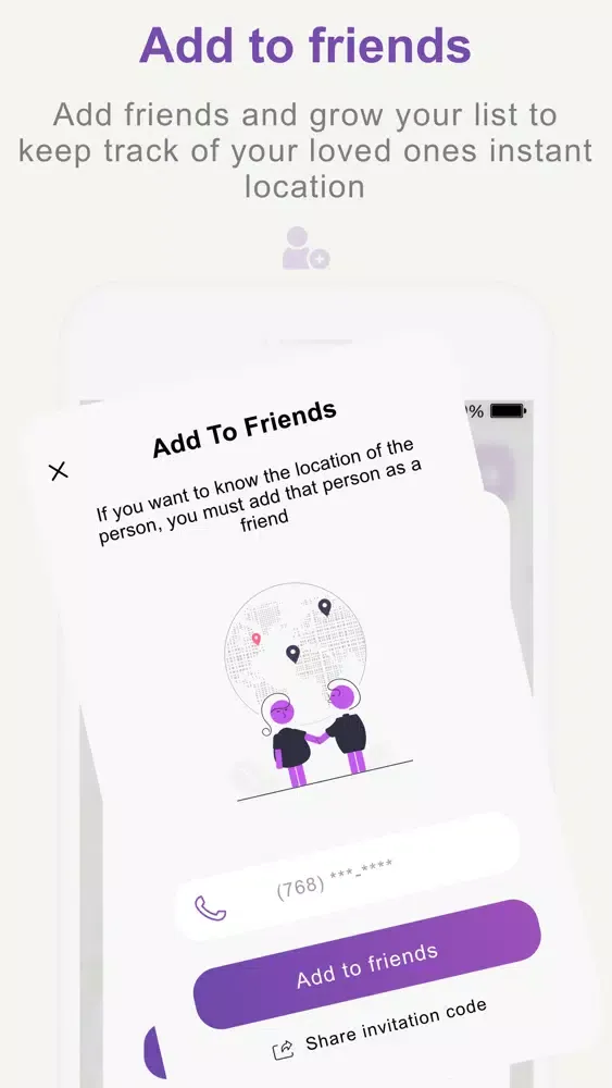 ภาพหน้าจอของ Mappy Family & Friends Tracker
