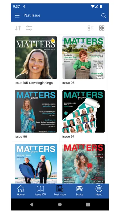 Скриншоты Matters Magazine