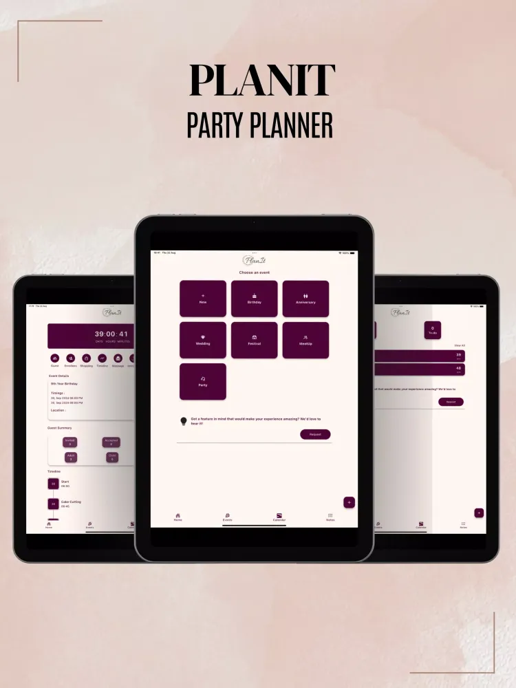 Capturas de pantalla de Party Planner